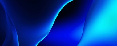 Soyut arkaplan. Değişken renk değişim dalgaları, dinamik hareketlerle. Işık dalgalarının neon renkli soyut tasarımı. Duvar kağıdı, afiş, arkaplan, kart, kitap illüstrasyonu, web sitesi.