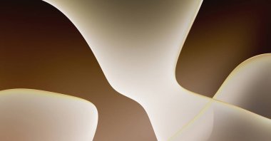 Soyut arkaplan. Değişken renk değişim dalgaları, dinamik hareketlerle. Işık dalgalarının neon renkli soyut tasarımı. Duvar kağıdı, afiş, arkaplan, kart, kitap illüstrasyonu, web sitesi.