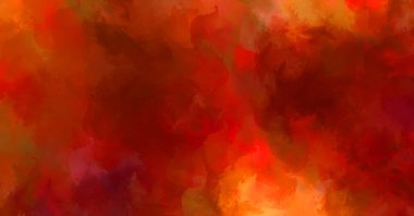 Modern sanat. Taranmış Boyalı Soyut Arkaplan. Fırça darbesi ile boyanmış. Boya darbeleri. 2B Görüntü.