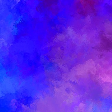 Canlı fırça darbeleriyle boyanmış. Renkli desenli resim. Fırçalanmış duvar kağıdını boya.