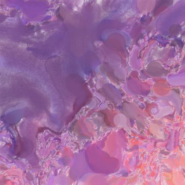 El yapımı sürreal soyut desenli suluboya. Modern sanatsal resim. 2D çizim. Arkaplan boyası karışımı. Yaratıcı duvar sanatı. Çağdaş sanat.