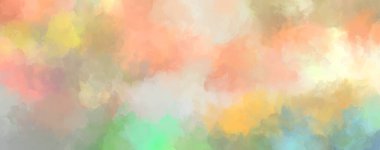 Sanatsal soyut arkaplan. Doku boyalı duvar kağıdı. Boya darbeleriyle yaratıcı bir illüstrasyon. Fırça desenli resim.