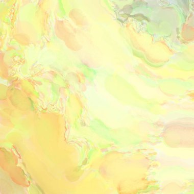 El yapımı sürreal soyut desenli suluboya. Modern sanatsal resim. 2D çizim. Arkaplan boyası karışımı. Yaratıcı duvar sanatı. Çağdaş sanat.