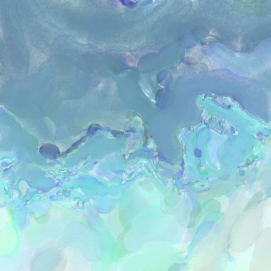 Çağdaş sanat. El işçiliğinin renkli dokusu. Modern resim. Yüzeyde suluboya vuruşlar. Sanatsal arkaplan resmi. Tablo üzerinde soyut resim. Fırça darbeleri. 