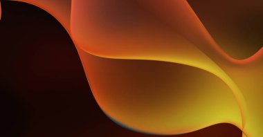 Soyut arkaplan. Değişken renk değişim dalgaları, dinamik hareketlerle. Işık dalgalarının neon renkli soyut tasarımı. Duvar kağıdı, afiş, arkaplan, kart, kitap illüstrasyonu, web sitesi.