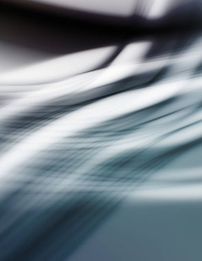 Soyut, enerjik bir arkaplan. Renkli, dalgalı duvar kâğıdı. Grafik çizimi. Üst üste gelen yumuşak dalgalı çizgiler.