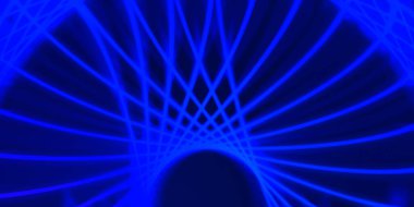 Işık dalgalarının neon renkli soyut tasarımı. Dijital arka plan ve neon ışığı parlama efekti. Parlak ışınlar duvar kağıdı.