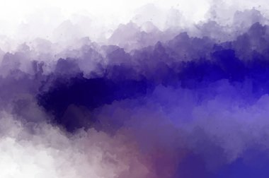 Yaratıcı soyut resim. Artistik fırça darbeleriyle donatılmış. Renkli ve canlı bir illüstrasyon. boyalı sanat.