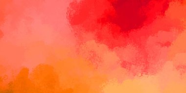 Canlı boya desenli arka plan. Renkli fırça darbelerinin 2B çizimi. Dekoratif doku resmi. Boyalı arkaplan.