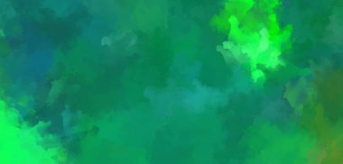 Yaratıcı soyut resim. Artistik fırça darbeleriyle donatılmış. Renkli ve canlı bir illüstrasyon. boyalı sanat.