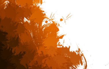 Duvar sanatı Eşsiz ve yaratıcı illüstrasyon. Fırça darbesi ile boyanmış. Renkli fırça darbelerinin soyut arkaplanı. Fırçalanmış canlı duvar kâğıdı. Boyalı sanatsal yaratım.