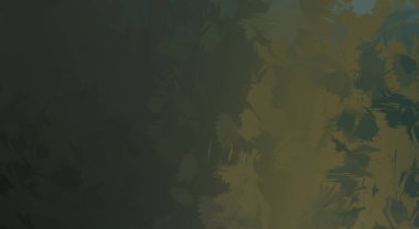 Vahşi fırça darbeleri. Taranmış Boyalı Soyut Arkaplan. Fırça darbesi ile boyanmış. Boya darbeleri. 2B Görüntü.