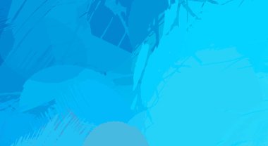 Fırça darbesi ile boyanmış. Sanatsal canlılık ve renkli duvar kâğıdı. Kaotik resim. Taranmış Boyalı Soyut Arkaplan. 