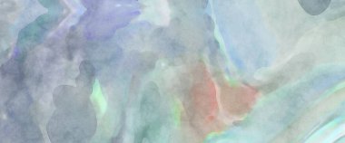 2D çizim. Sanatsal arkaplan resmi. Tablo üzerinde soyut resim. Çağdaş sanat. El yapımı resim. Renkli doku. Modern sanat eserleri. Yüzeyde suluboya fırça darbeleriyle boyama.