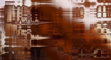 Soyut arkaplan. Yaşlanmış grunge dokusunda geometrik elementler. Farklı renk desenli grafiksel illüstrasyon.