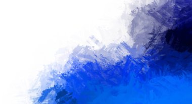 Modern sanat. Taranmış Boyalı Soyut Arkaplan. Fırça darbesi ile boyanmış. Boya darbeleri. 2B Görüntü.