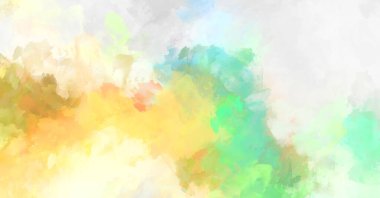 Sanatsal soyut arkaplan. Doku boyalı duvar kağıdı. Boya darbeleriyle yaratıcı bir illüstrasyon. Fırça desenli resim.