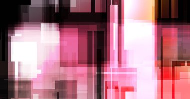 Fütürist soyut geometrik duvar kağıdı. Geometrik renkli şekiller. Dikdörtgen şekilli arka plan. Bir teknolojinin dijital illüstrasyonuName.