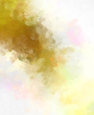 Renkli fırça darbelerinin 2D çizimi. Dekoratif desenli resim. canlı boya desenli arkaplan.