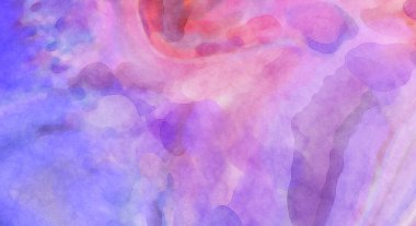 Yumuşak suluboya duvar kağıdı. Hafifçe fırçalanmış renkleri olan sanatsal bir resim. Pastel renkler arkaplana dokunmuş. Soyut duvar sanatı..