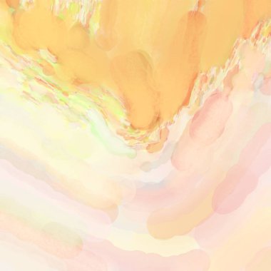 El yapımı sürreal soyut desenli suluboya. Modern sanatsal resim. 2D çizim. Arkaplan boyası karışımı. Yaratıcı duvar sanatı. Çağdaş sanat.