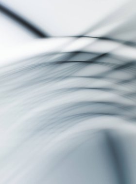 Soyut, enerjik bir arkaplan. Renkli, dalgalı duvar kâğıdı. Grafik çizimi. Üst üste gelen yumuşak dalgalı çizgiler.