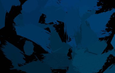 Sanatsal soyut arkaplan. Doku boyalı duvar kağıdı. Boya darbeleriyle yaratıcı bir illüstrasyon. Fırça desenli resim.