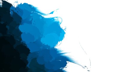 Duvar sanatı Eşsiz ve yaratıcı illüstrasyon. Fırça darbesi ile boyanmış. Renkli fırça darbelerinin soyut arkaplanı. Fırçalanmış canlı duvar kâğıdı. Boyalı sanatsal yaratım.