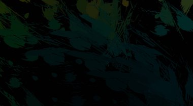 Canlı fırça darbeleriyle boyanmış. Renkli desenli resim. Fırçalanmış duvar kağıdını boya.