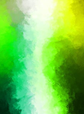 Yaratıcı soyut resim. Artistik fırça darbeleriyle donatılmış. Renkli ve canlı bir illüstrasyon. boyalı sanat.