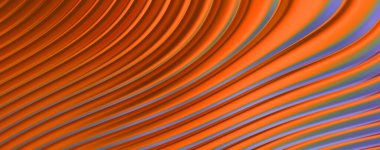 Soyut arkaplan. Renkli dalgalı yansıtıcı duvar kağıdı. Duvar kağıdı, afiş, arkaplan, kart, kitap kapağı veya web sitesi için grafiksel resimleme.