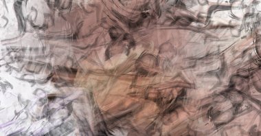 Modern sanat. Taranmış Boyalı Soyut Arkaplan. Fırça darbesi ile boyanmış. Boya darbeleri. 2B Görüntü