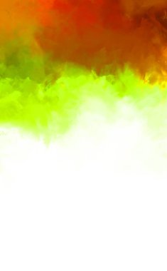 Renkli fırça darbelerinin 2D çizimi. Dekoratif desenli resim. canlı boya desenli arkaplan.