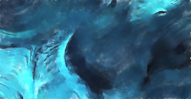 Modern sanat. Renkli çağdaş sanat eserleri. Renkli boya darbeleri. Soyut arkaplanda fırça darbeleri. fırça boyası.