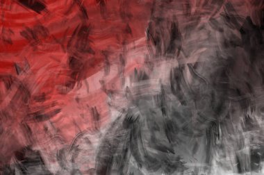 Modern sanat. Taranmış Boyalı Soyut Arkaplan. Fırça darbesi ile boyanmış. Boya darbeleri. 2B Görüntü