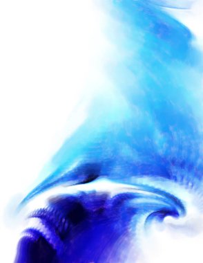 Modern sanat. Renkli çağdaş sanat eserleri. Renkli boya darbeleri. Soyut arkaplanda fırça darbeleri. fırça boyası.