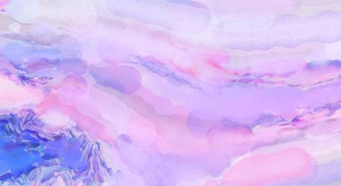 Taranmış Boyalı Soyut Arkaplan. Fırça darbesi ile boyanmış. Boya darbeleri. 2B Görüntü.