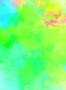 Sanatsal soyut arkaplan. Doku boyalı duvar kağıdı. Boya darbeleriyle yaratıcı bir illüstrasyon. Fırça desenli resim.