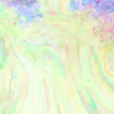 Soyut doku. Yüzeyde etkileyici el yapımı suluboya. Suluboya fırça darbeleri. Modern sanat. Çok renkli arkaplan. Çağdaş duvar sanatı. Renkli bir fon. 2d illüstrasyon.