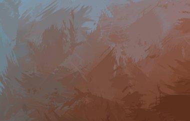 Kaotik resim. Taranmış Boyalı Soyut Arkaplan. Fırça darbesi ile boyanmış. Sanatsal canlılık ve renkli duvar kağıdı.