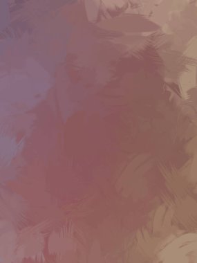 Vahşi fırça darbeleri. Taranmış Boyalı Soyut Arkaplan. Fırça darbesi ile boyanmış. Boya darbeleri. 2B Görüntü.