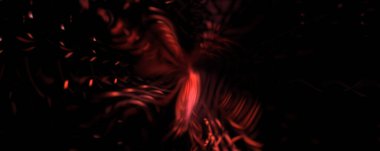 Işık parçacık izleri. Parlayan parçacıkları ve çizgileri olan ışık patlaması yıldızı. Güzel hareketli soyut ışın arkaplanı.