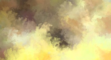 Modern sanat. Taranmış Boyalı Soyut Arkaplan. Fırça darbesi ile boyanmış. Boya darbeleri. 2B Görüntü.