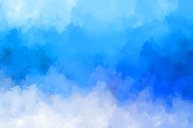 Renkli fırça darbelerinin 2D çizimi. Dekoratif desenli resim. canlı boya desenli arkaplan.