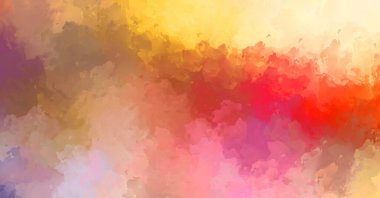 Renkli fırça darbelerinin soyut arkaplanı. fırçalanmış canlı duvar kağıdı. resmedilmiş sanat eseri. Eşsiz ve yaratıcı illüstrasyon.