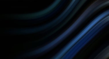 Siyah arka planda renkli düz çizgiler. Sıvı ve sıvı renkli dalgalar karanlıkta akıyor. Duvar kağıdı, afiş, arkaplan, kart, kitap, kapak, poster, afiş, broşür