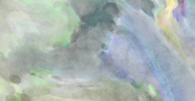 2D çizim. Sanatsal arkaplan resmi. Tablo üzerinde soyut resim. Çağdaş sanat. El yapımı resim. Renkli doku. Modern sanat eserleri. Yüzeyde suluboya fırça darbeleriyle boyama.