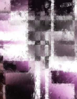 Modern sanat. Renkli çağdaş sanat eserleri. Renkli boya darbeleri. Soyut arkaplanda fırça darbeleri. Fırça boyası. Eşsiz duvar sanatı.