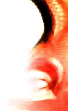 Modern sanat. Renkli çağdaş sanat eserleri. Renkli boya darbeleri. Soyut arkaplanda fırça darbeleri. fırça boyası.