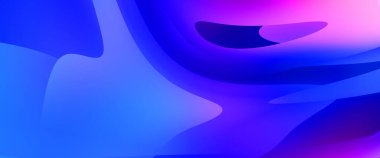 Soyut arkaplan. Renkli dalgalı tasarım duvar kağıdı. yaratıcı grafik 2D çizim. Dinamik şekilli modaya uygun sıvı örtüsü.